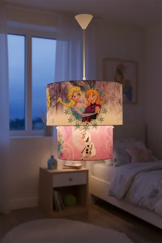 Frozen 3D Sihirli Tavan Lambası Sarkıt Lisanslı Çocuk Odası — 2. görsel