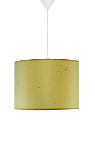 Modern Silindir Kumaş Sarkıt Avize Sarı Tavan Lambası Salon Yatak Odası — 4. görsel