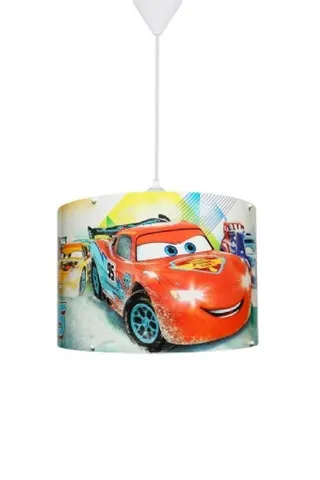 Şimşek Mcqeen Cars Panorama Sarkıt Renkli Çocuk Odası Dekoratif Aydınlatma — 3. görsel