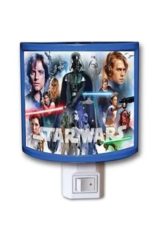 Çocuk Odası Star Wars Double Gece Lambası Lisanlı Dekoratif Aydınlatma