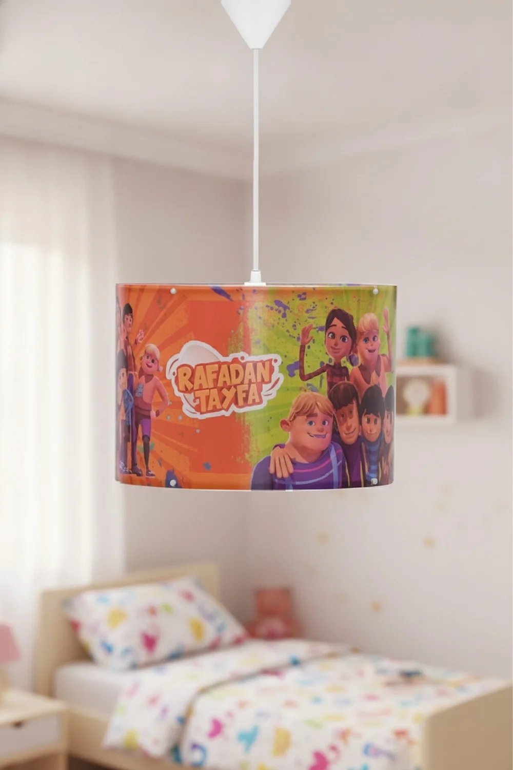 Çocuk Odası Rafadan Tayfa Dekoratif Tavan Lambası 6105 Lisanslı