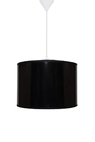 Modern Silindir PVC Sarkıt Avize Siyah Tavan Lambası Salon Yatak Odası — 2. görsel