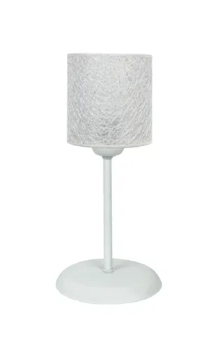 Modern Metal Ayak Pvc K.abajur-gümüş Ip Sarmal — 4. görsel