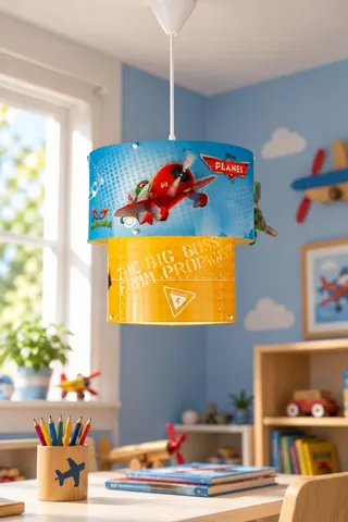 Planes Dusty Uçaklar 3D Tavan Sarkıt Çocuk Odası Dekoratif Aydınlatma — 2. görsel