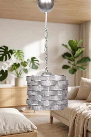 Tekli Ferforje Petek Sarkıt Avize Platin Salon Yatak Odası