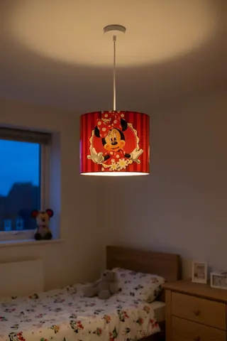 Minnie Mouse Tavan Sarkıtı Çocuk Odası Dekoratif Aydınlatma Tavan Lambası — 2. görsel