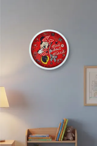 Minnie Mouse Duvar Saati / — 2. görsel