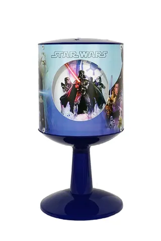 Star Wars Lisanslı Çocuk Odası Masa Lambası Mavi Dekoratif Aydınlatma — 3. görsel