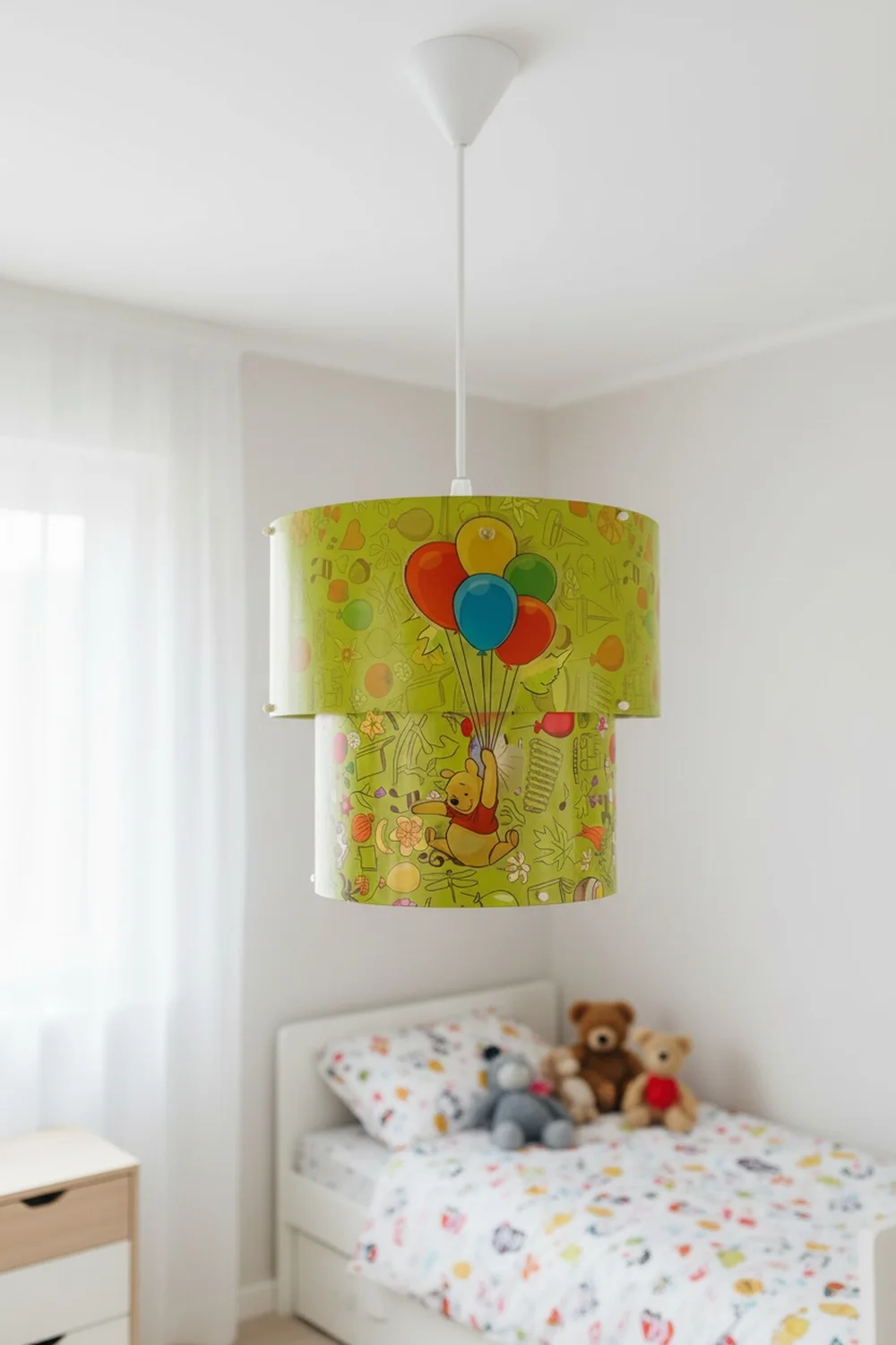 Çocuk Odası Winnie The Pooh 3D Sarkıt 5102 Lisanslı