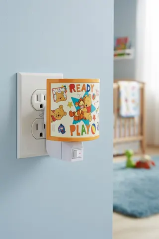 Winnie The Pooh Gece Lambası Çocuk Odası Dekoratif Aydınlatma